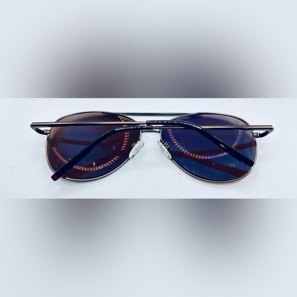 Design Optics Brown Pilot Sunglasses Frames Onlg - Picture 4 of 8